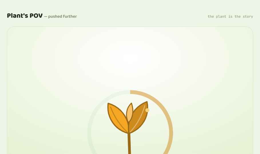 Sprout Plant POV